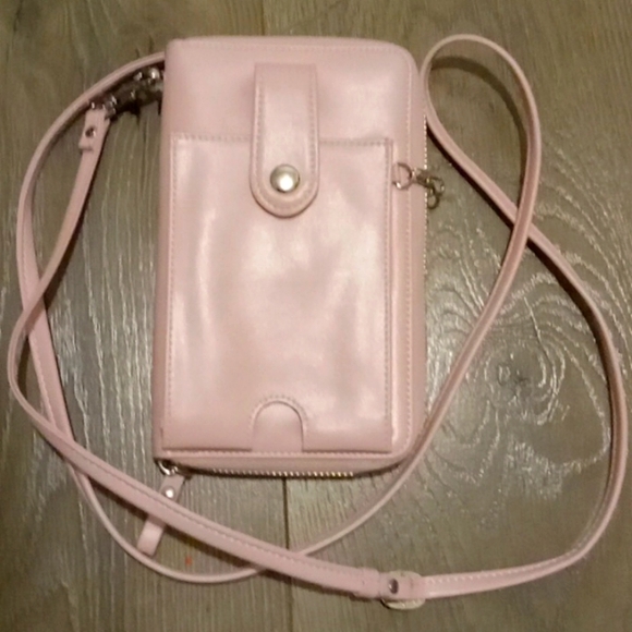 Pink & Silver Multi-Function Wallet/Crossbody - Picture 6 of 15